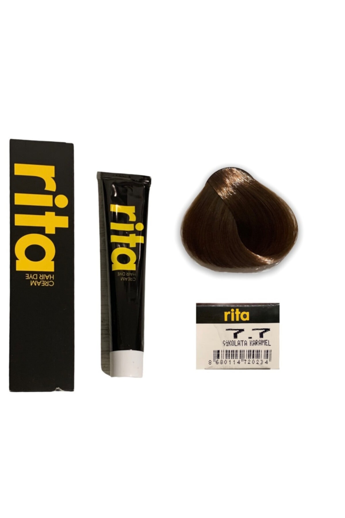 Rita Saç Boyası 7.7 - Çikolata Karamel 2adet