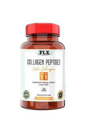 Collagen Peptides Tip 1-3 Balık Kolajeni 60 Tablet 464166295