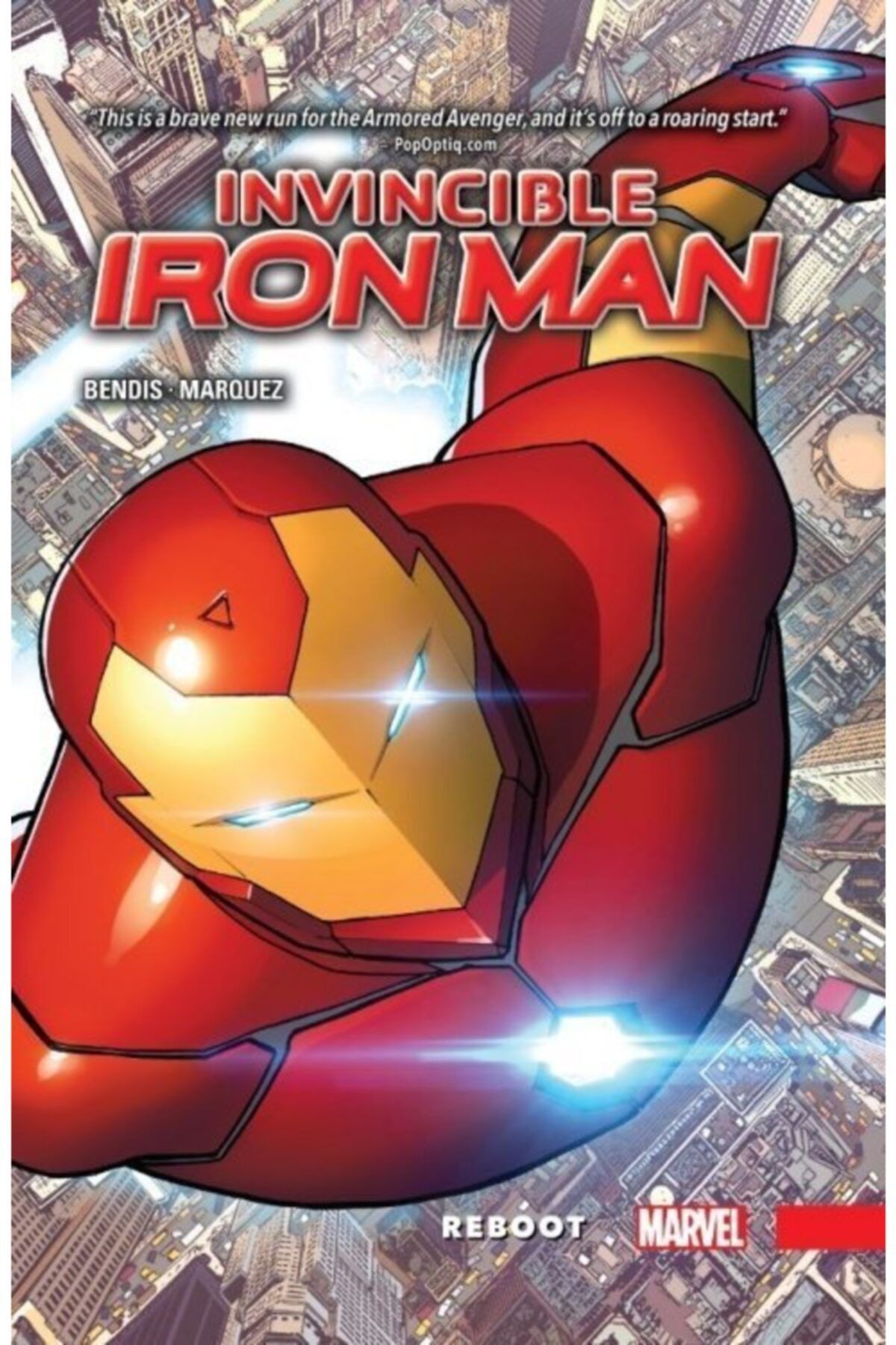 Marvel Comics Invincible Iron Man Vol. 1 Reboot Hardcover Ingilizce Çizgi Roman 9780785195207