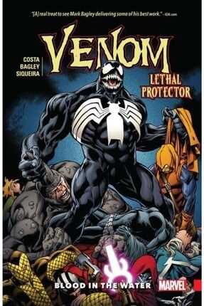 Venom Vol. 3: Lethal Protector - Blood In The Water Ingilizce Çizgi Roman 9781302906047