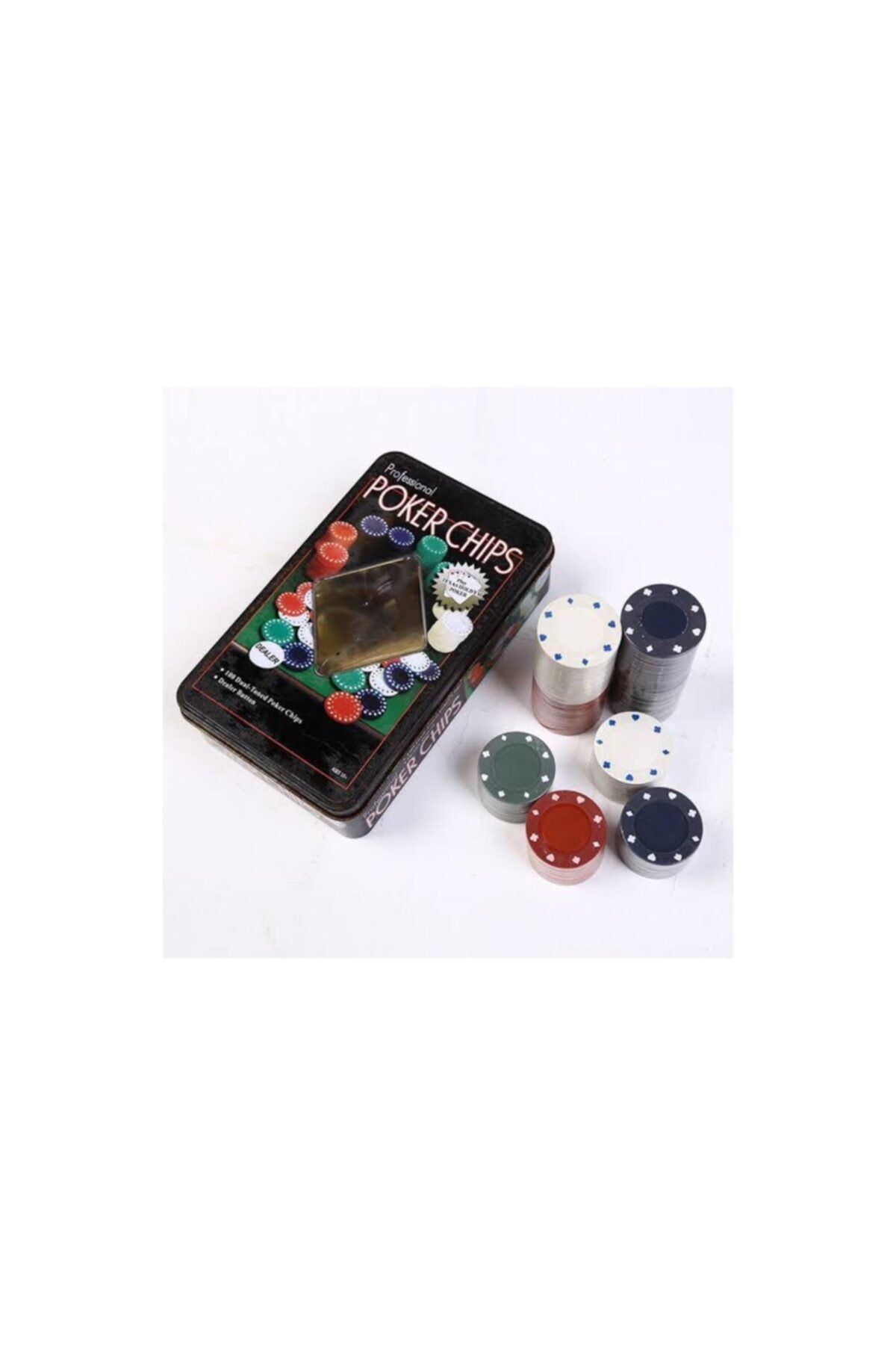 Mutlu Mikrop-Poker Chips Professional Set 2
