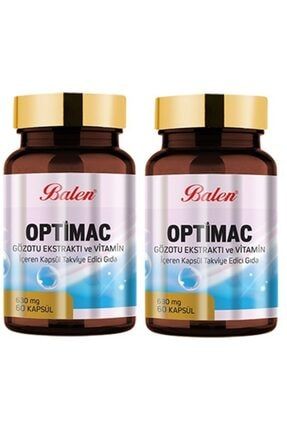 Balen Optimac Göz Otu Eks. Ve Vitaminler Içeren Kapsülü 630*60 Kp BOGOE