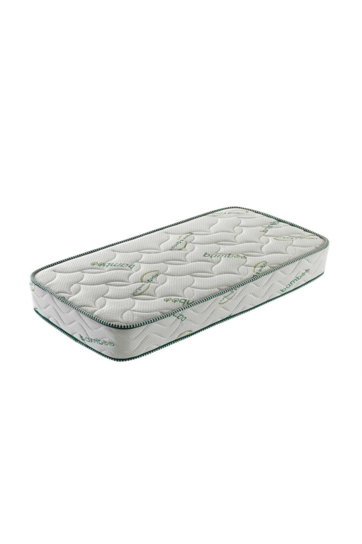pooly 140x190 ortopedik yayli yatak bambu 140 190 16cm soft ortopedik bambu cift kisilik yayli yatak fiyati yorumlari trendyol