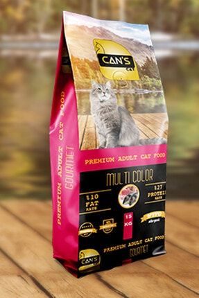 Cat Multicolor Renkli Taneli Balıklı Ve Tavuklu Kedi Maması 15kg 3966