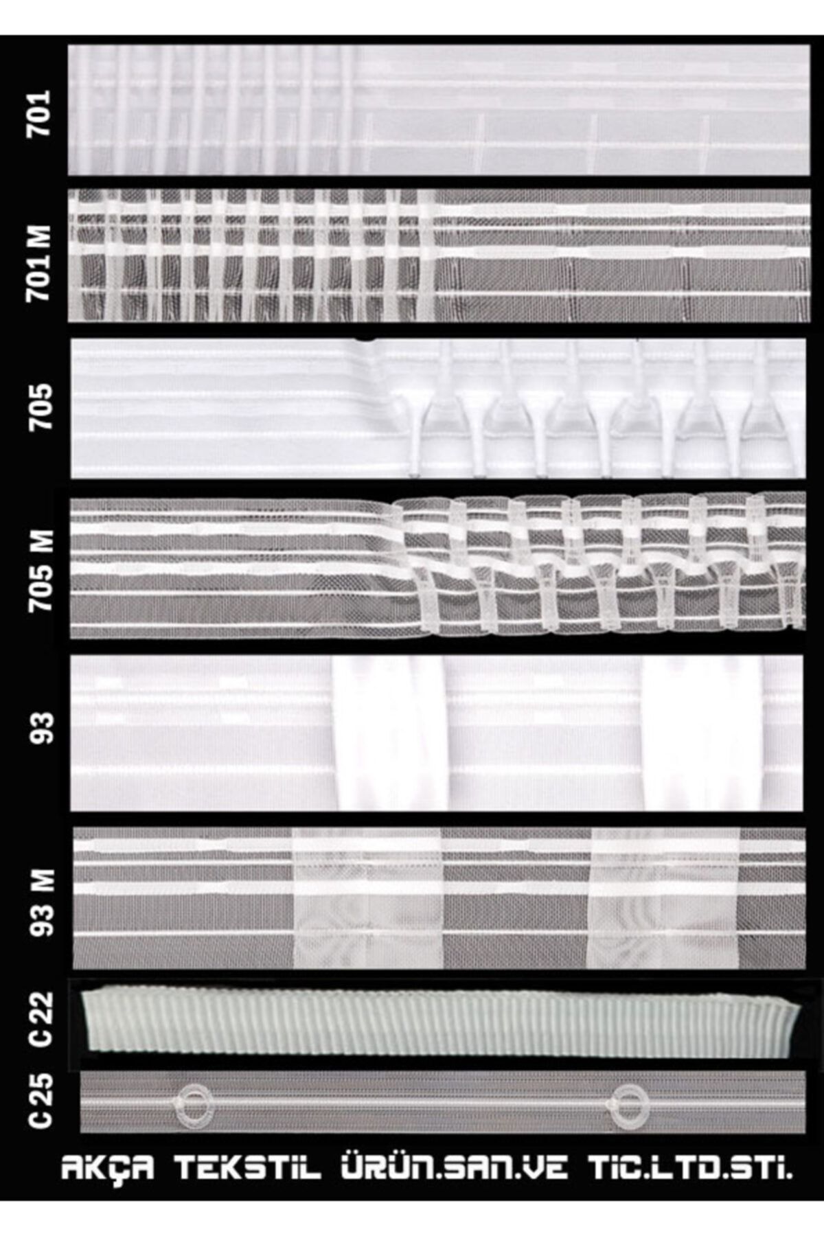 AKÇA TEKSTİL-Stick Snap Transparent Line Extrafor 50 m Code C95m 8