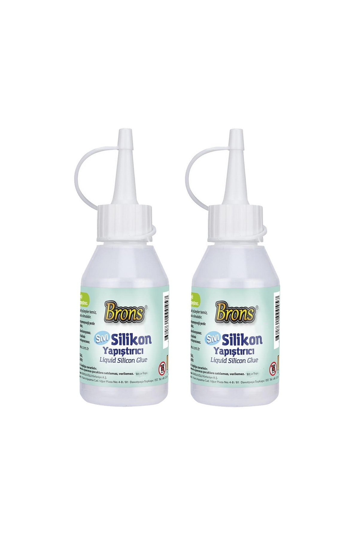 Brons Br-405 Sıvı Silikon Yapıştırıcı 100gr 2 Adet