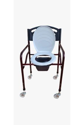 Klozetli Sandalye Tekerlekli Standart Kapaklı RKL3210