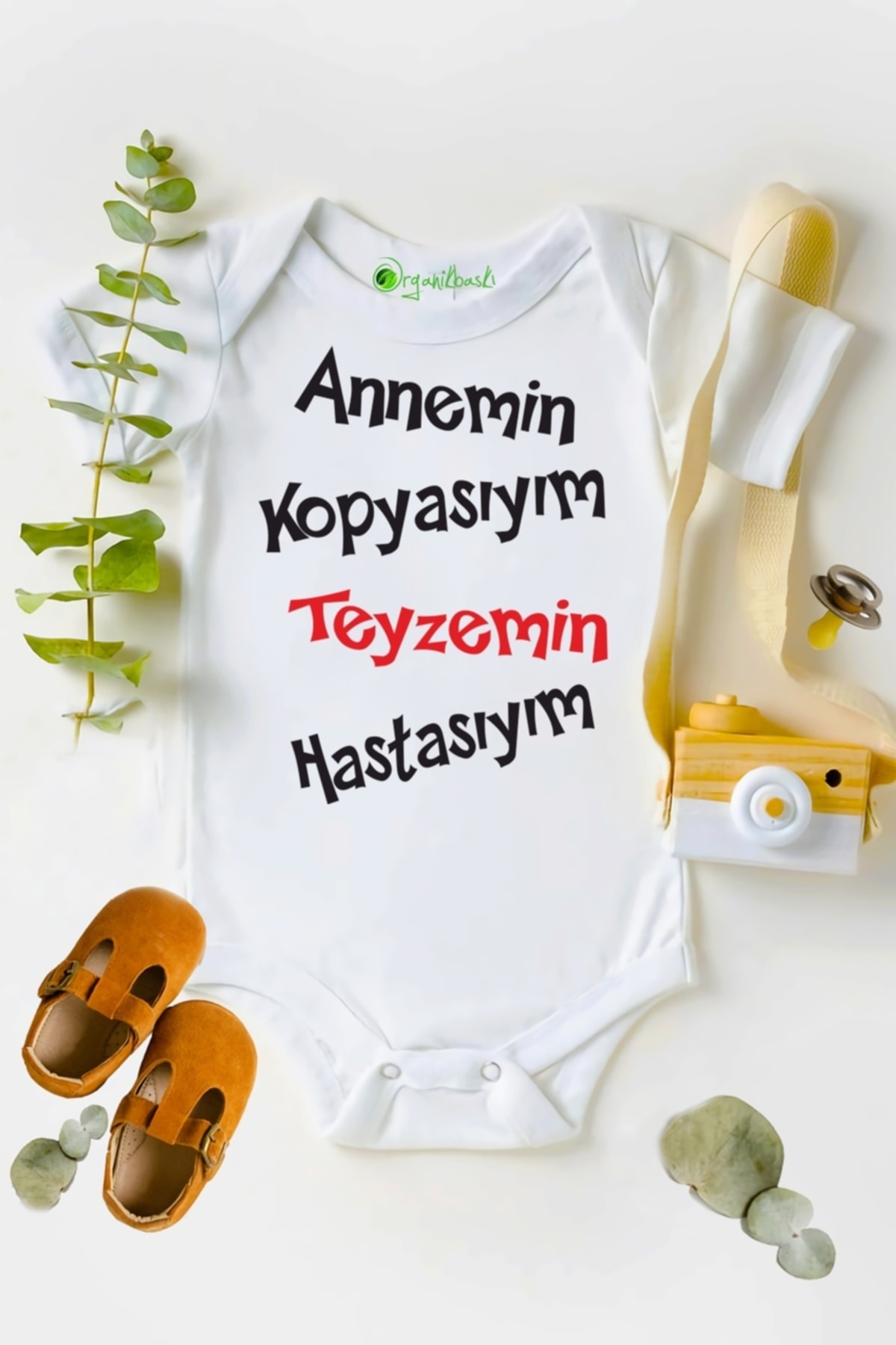 بادی نوزادی پسرانه – دخترانه سفید ScubaPromoTurkey | OR85GA11NİK90 اورجینال - تصویر 2