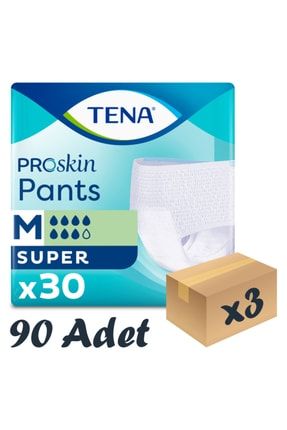Proskin Pants Super Emici Külot, Orta Boy (m), 7 Damla, 30'lu 3 Paket 90 Adet BSLTNA0003375