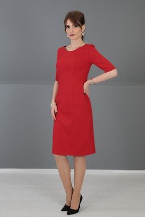 Kokteyl Elbise -kırmızı 9002100