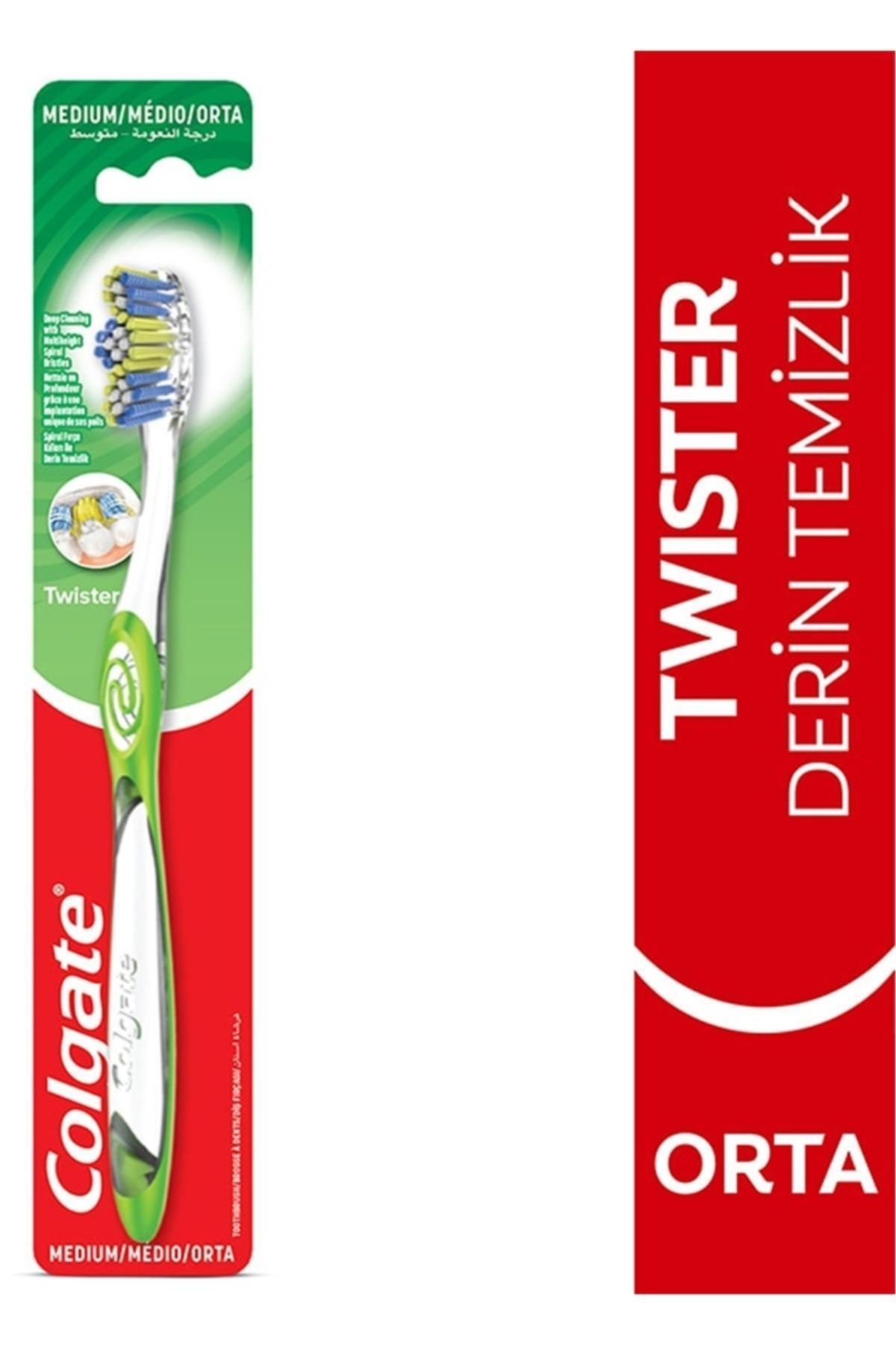 برند: Twister Toothbrush دسته بندی متوسط: برس آرایشی Colgate
