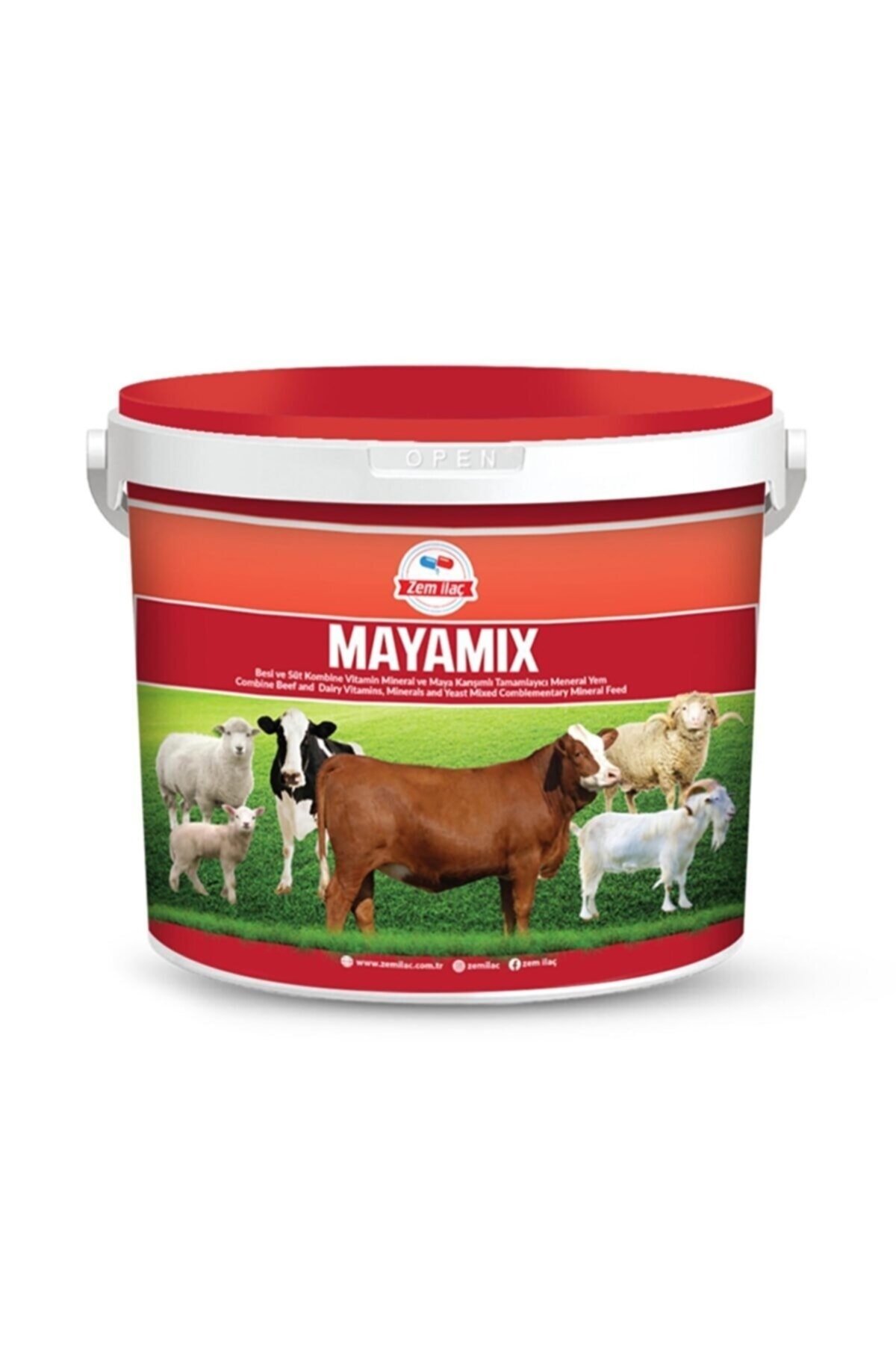 Mayamix Çiftlik Hayvanları Günlük Vitamin Mineral Dengeleyici Yem Katkısı 10 kg