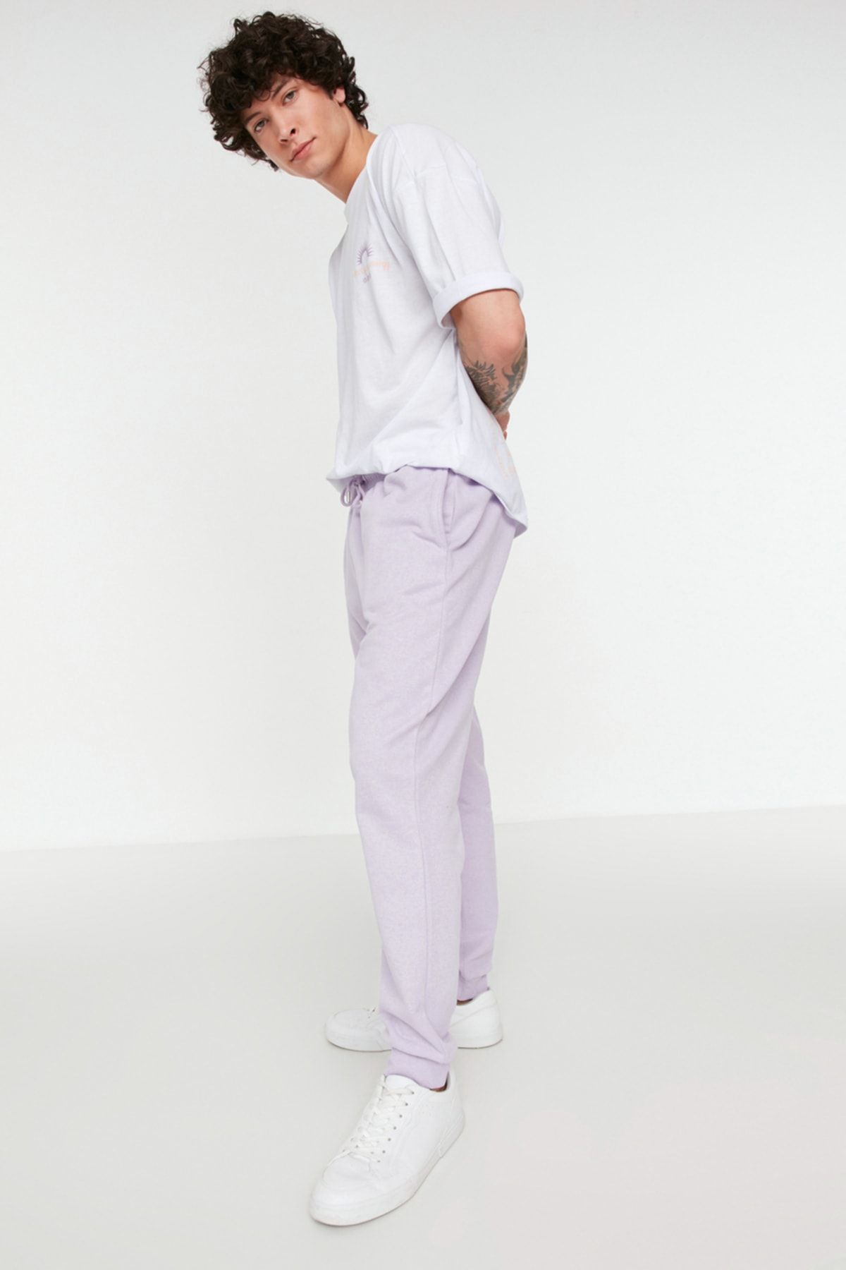 Trendyol Collection Jogginghose Lila Jogger Fast ausverkauft FN9190