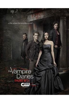 The Vampire Diaries (tv) 50 Cm X 70 Cm Afiş – Poster Darkhours TRNDYLPOSTER29087