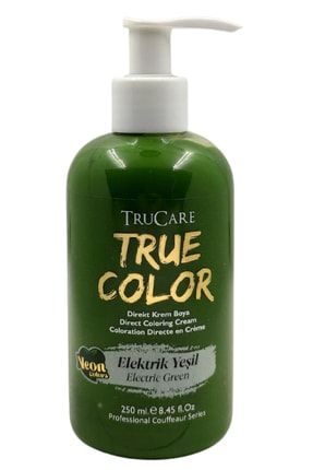 Truecolor Saç Boyası Neon Elektrik Yeşil 250 Ml trcr123