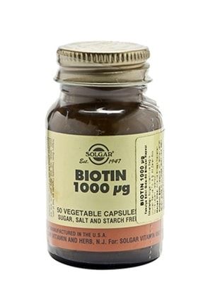 Biotin 1000 Mcg 50 Kapsül VVTSOL011000
