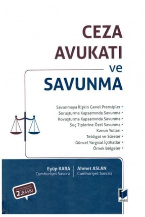 Ceza Avukatı Ve Savunma Eyüp Kara Ahmet Aslan SK3721