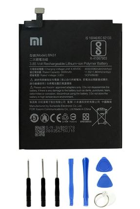 Xiaomi Redmi Note 5a Prime Bn31 Pil Batarya + Tamir Seti BN31-MİA1