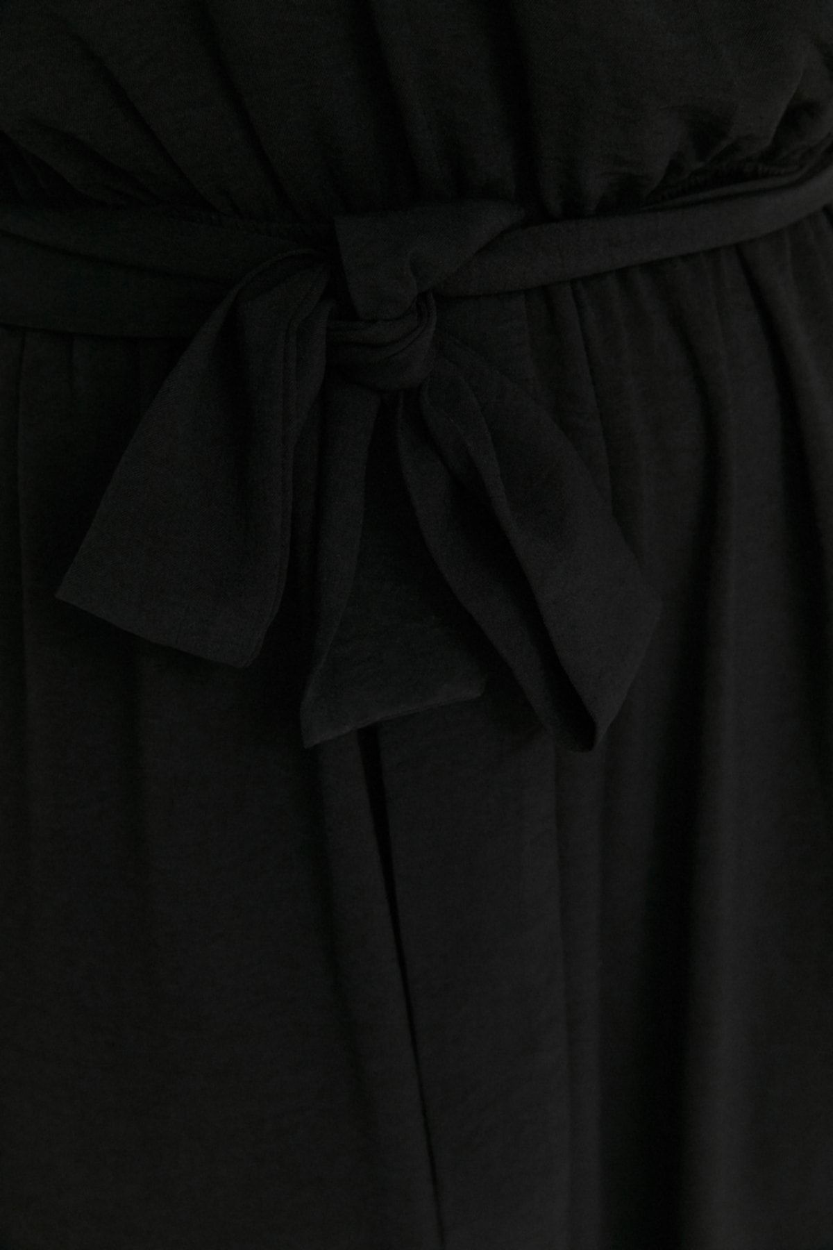 Trendyol Curve-Black Belted Jumpsuit TBBSS22TU0160 10