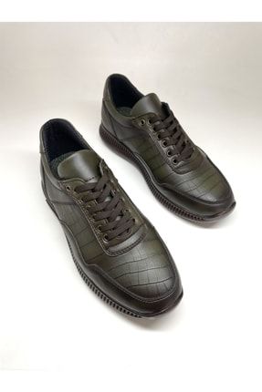 Haki - Erkek Sneaker Ayakkabı Crc0105