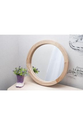 Doğal Ağaç Masif 30cm Çerçeveli Antre Koridor Duvar Salon Mutfak Banyo Ofis Çocuk Yatak Odası Ayna 30CM-MASIF-AYNA-CERCEVELİ