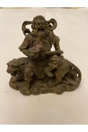 Eski Metal Çin Bereket Ve Zenginlik Tanrısı Biblosu HD469-3