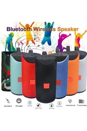 Fm Radyolu Bluetooth Hoparlör Yükses Ses Extra Bass Wireless Speaker Usb/sd/aux Girişli Ses Bombası TYC00336572272