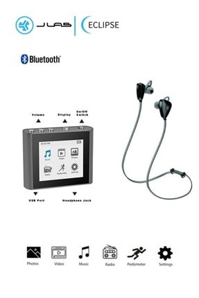 Fit Clip Plus Bt Kulaklık Bluetooth 8gb Usb 2.0 Dijital Mp3-gun Metal MP3-BNDL