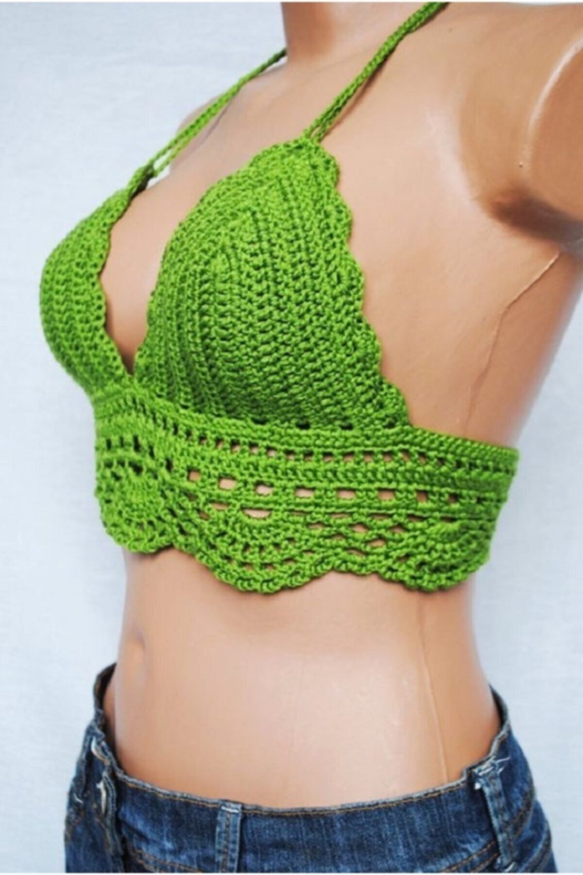 Bikini Üstü & Büstiyer El Örgüsü Özel Tasarım