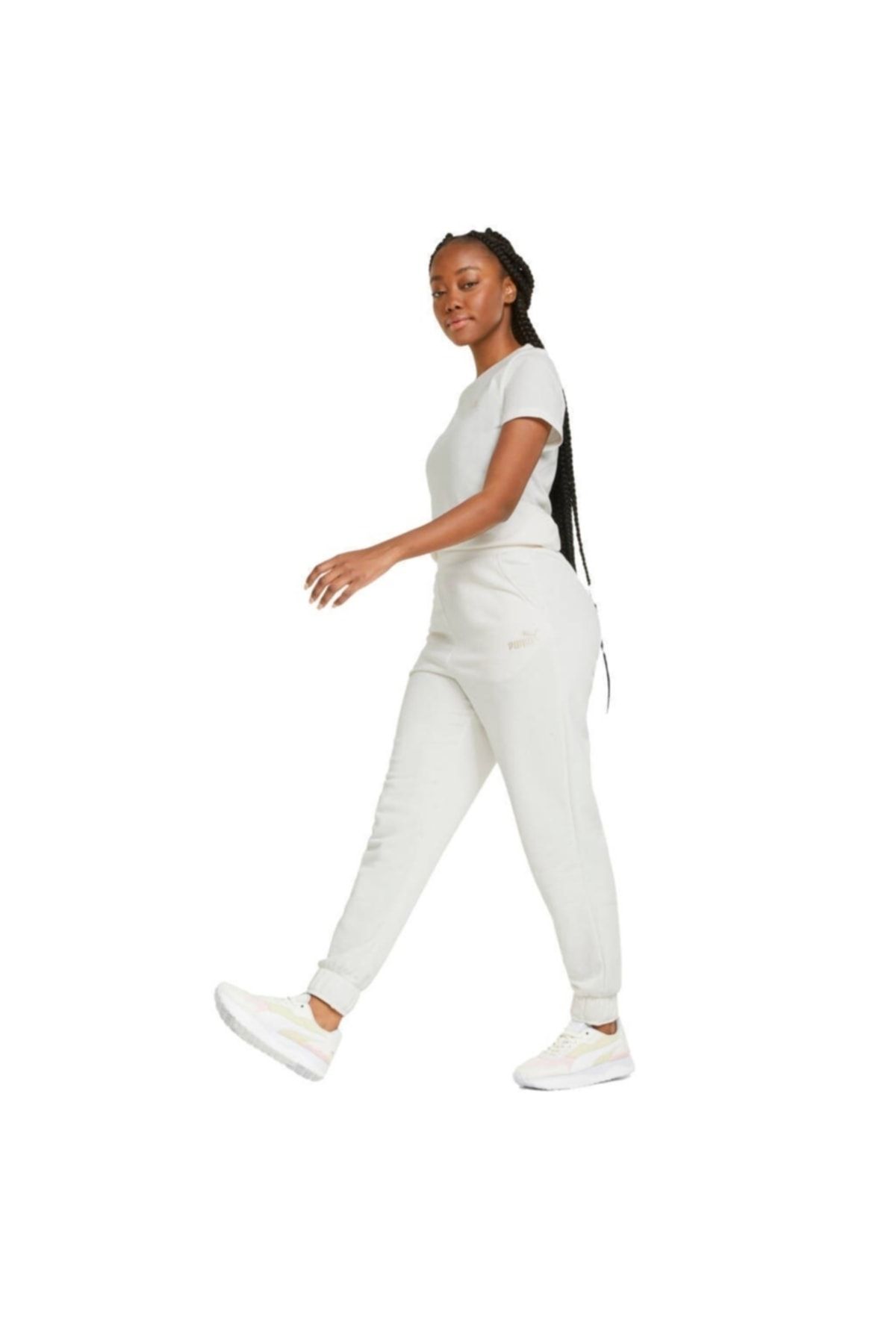 Khaki puma tracksuit womens top
