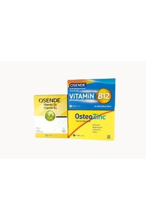 Osende Gıda Takviyesi Set D3k2 Vitamin B12 Osteozinc OSENDESET1