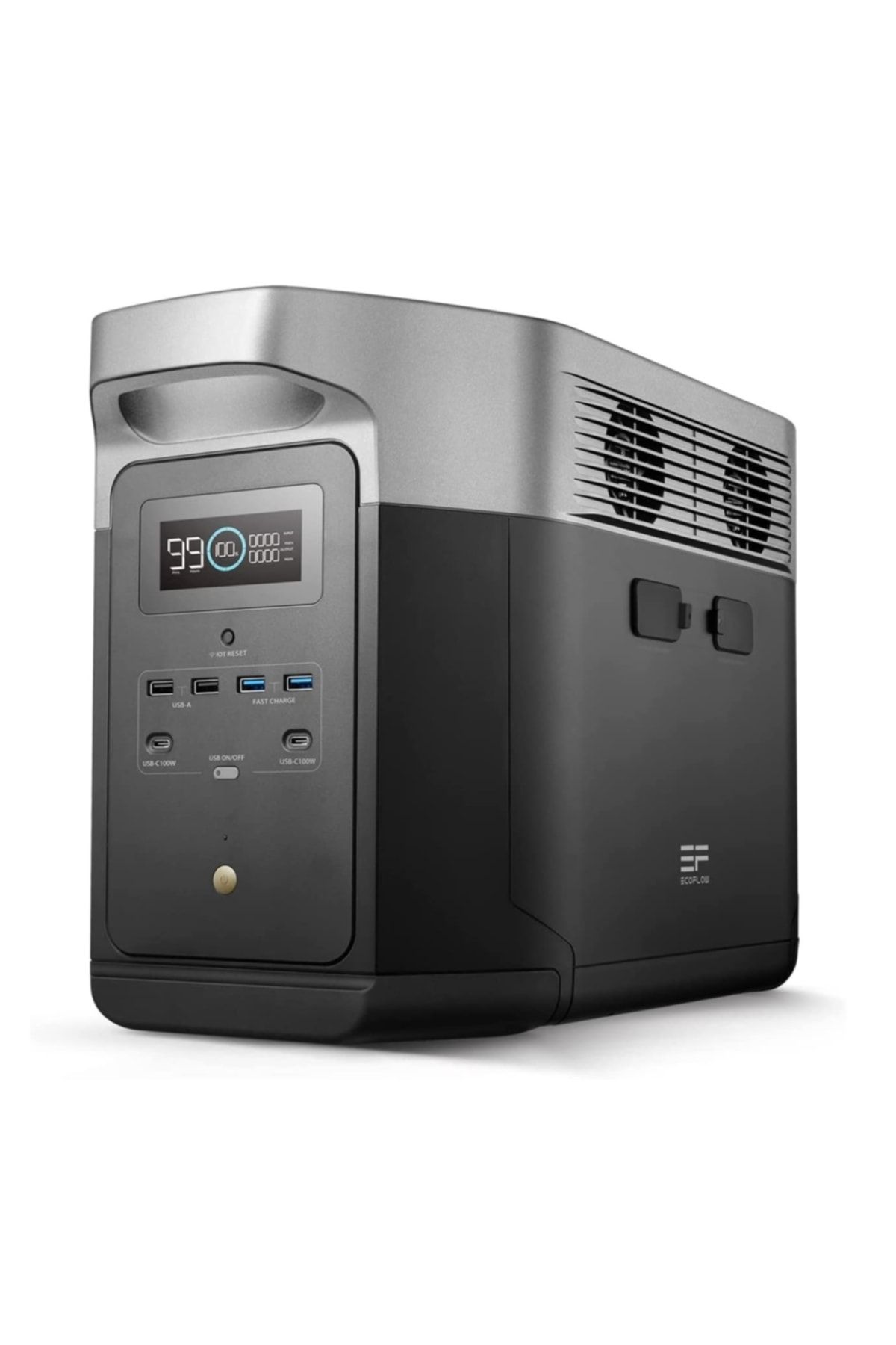 EcoFlow Delta Max Taşınabilir Güç Kaynağı - 2016wh Kapasite, 4x2400w (X-BOOST 3000W) Çıkış Gücü,