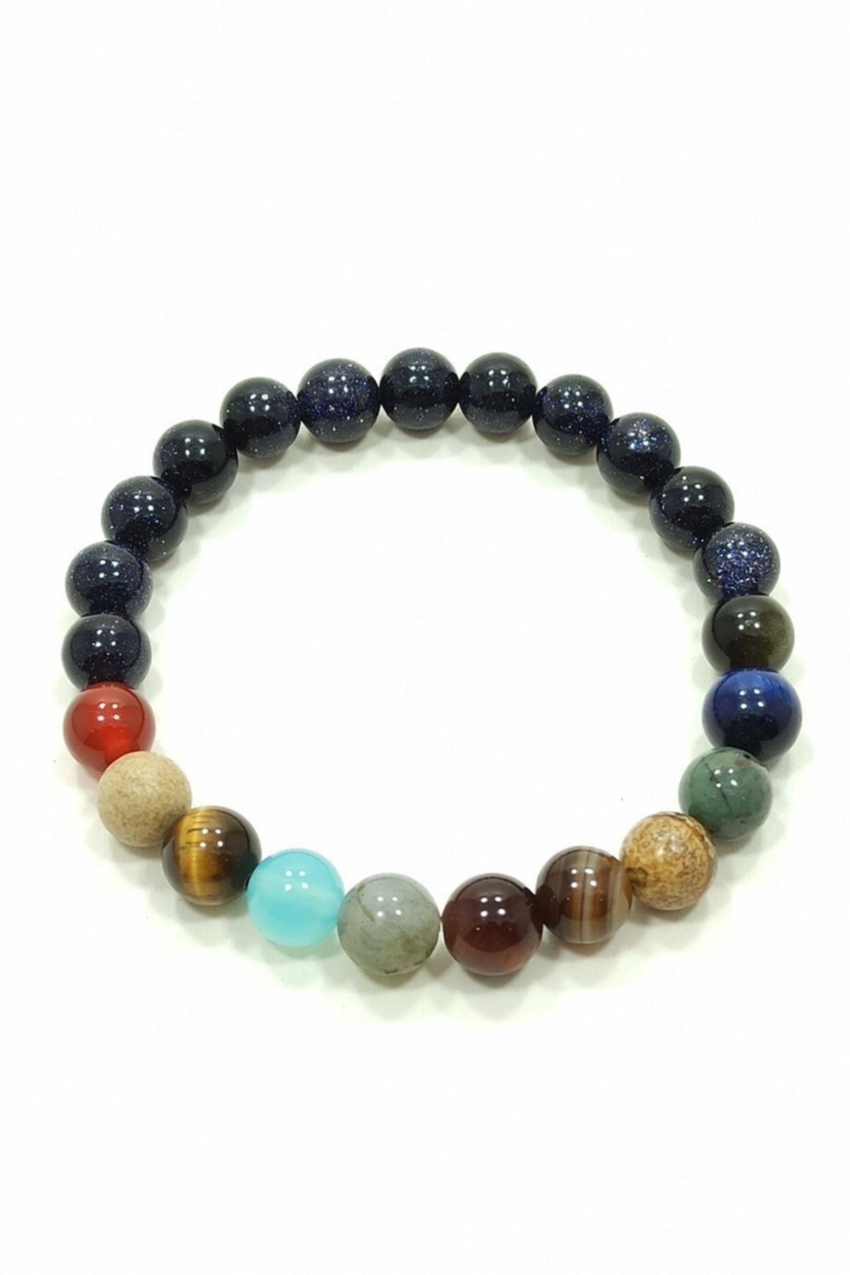 Buy Solar System Bracelet Galaxy for Women and Man. All 8 Planets Beads.  Natural Stone Jewelry. Beaded Bracelet. Fashion and Looks Great. Online in  India - Etsy