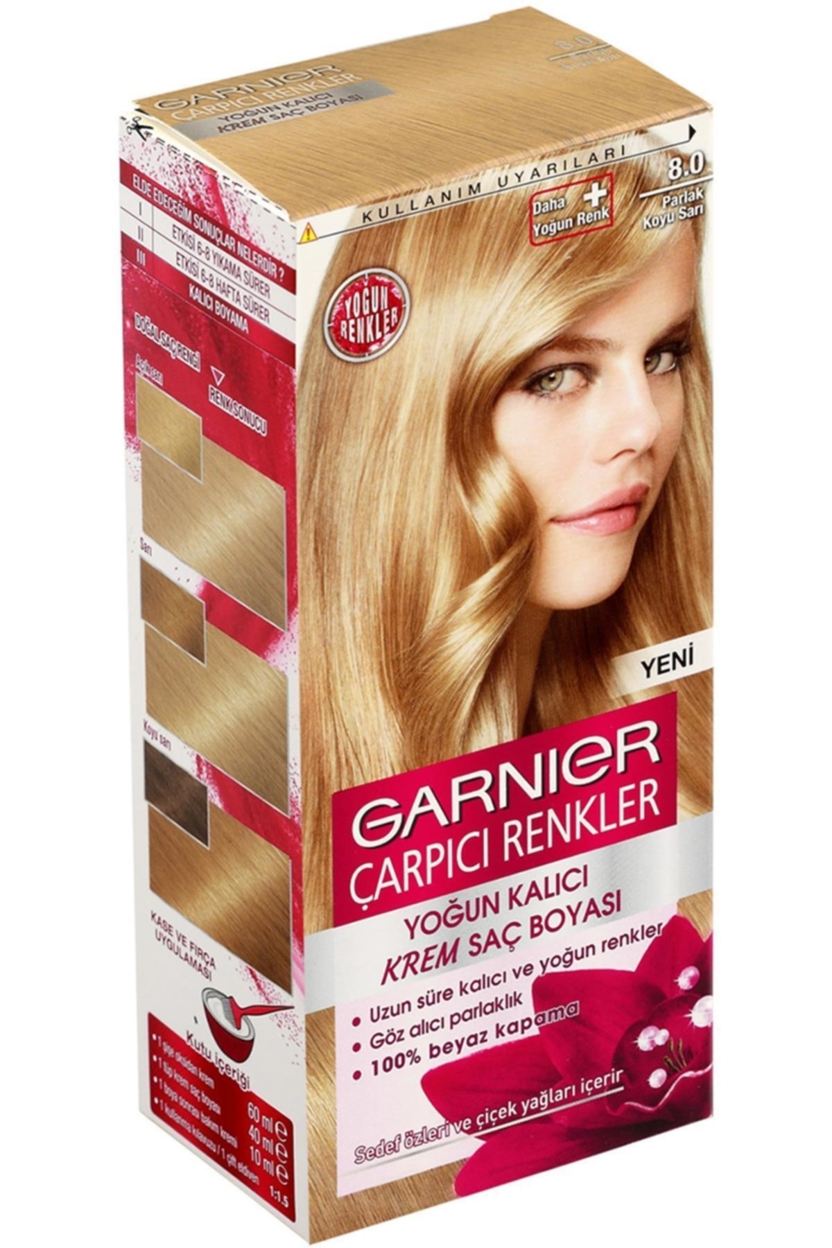 Garnier Marka: Çarpıcı Renkler Saç Boyası Parlak Koyu Sarı 8 Kategori: Saç Boyası