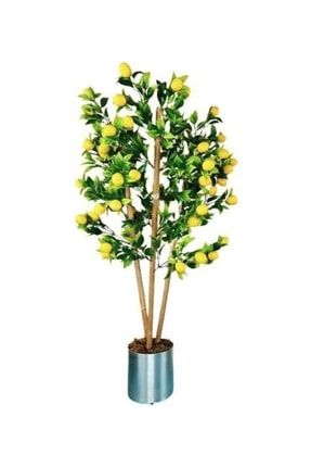 Yapay Limon Ağacı Limon Çiçeği 1.50 Metre Boyunda Bambu Gövdeli Limon TYC00378978809