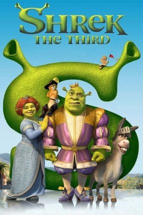 Shrek The Third (2007) 50 Cm X 70 Cm Afiş – Poster Pıanomans TRNDYLPOSTER25102
