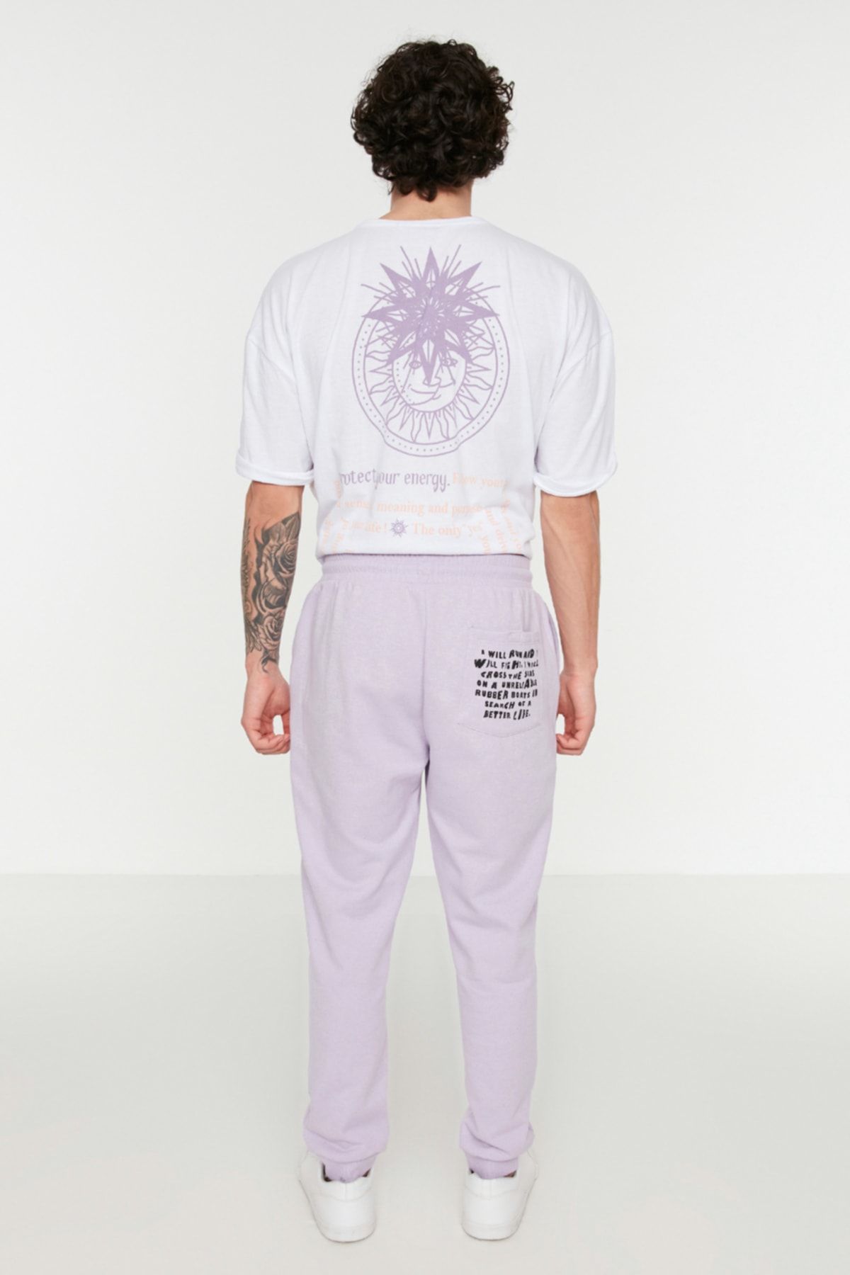 Trendyol Collection Jogginghose Lila Jogger Fast ausverkauft FN9190
