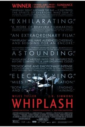 Whiplash (2014) 50 Cm X 70 Cm Afiş – Poster Zemberıda TRNDYLPOSTER30320