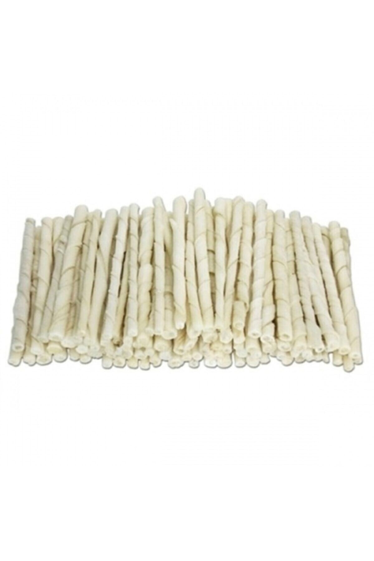 Genel Markalar Beyaz Sütlü Burgu Çubuk İNCE 100 Adet