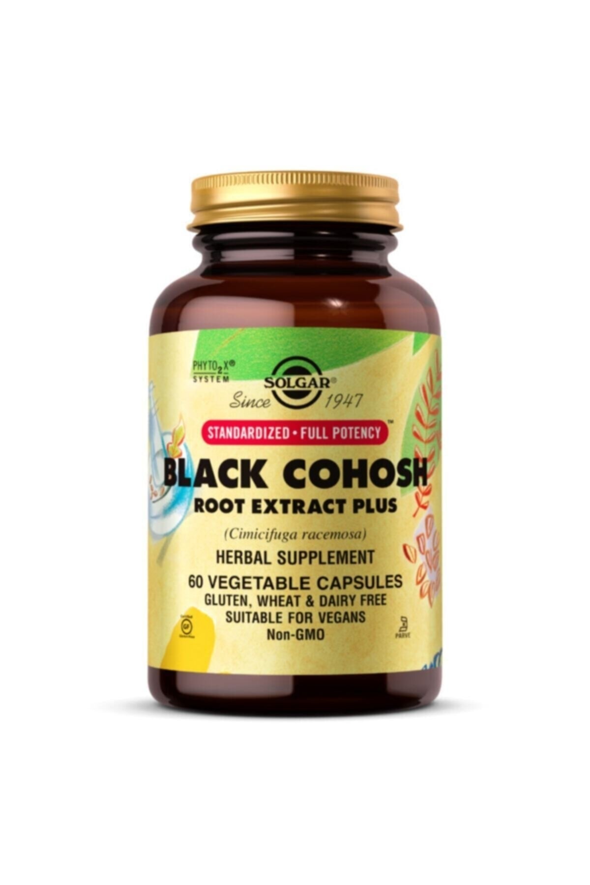 Solgar Black Cohosh 60 Kapsül
