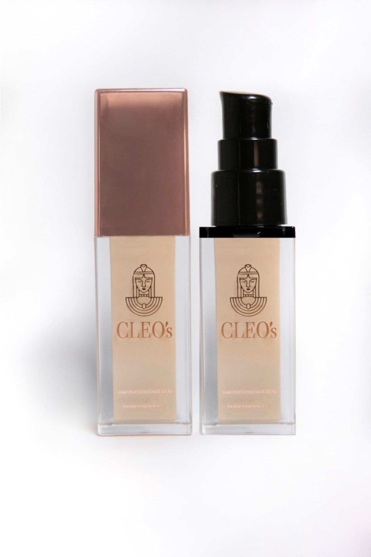 Cleo-Cosmetics All Hours Moisturizing Foundation with High Coverage that Lasts Up to 24 Hours 2