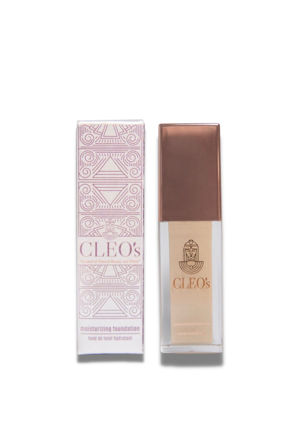 Cleo-Cosmetics All Hours Moisturizing Foundation with High Coverage that Lasts Up to 24 Hours 5