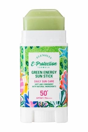 Makyaj Üzerine Uygulanabilen Stick Güneş Kremi Spf 50+ Pa++++ Elensilia Green Energy Sun Stick 880952524492