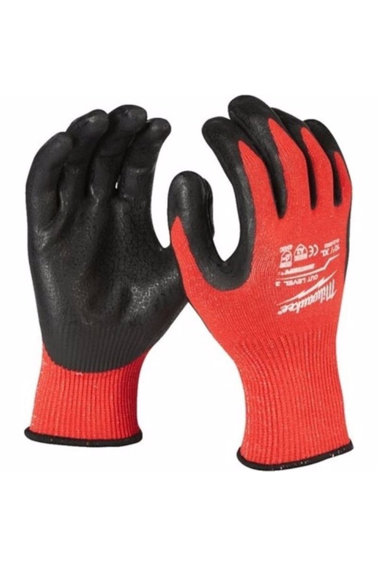 Milwaukee 3.derece Kesik Korumalı Nitril Eldiven L/9