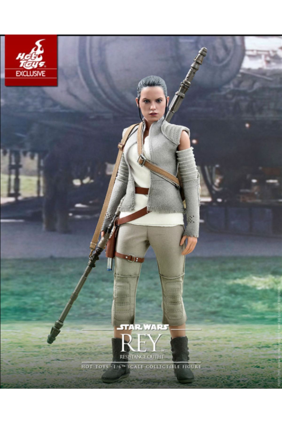 Hot Toys Rey resistance Outfit Sixth Scale Figure