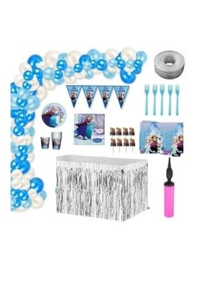 Frozen Elsa Lux Doğum Günü Seti 16 Kişilik 0203037389