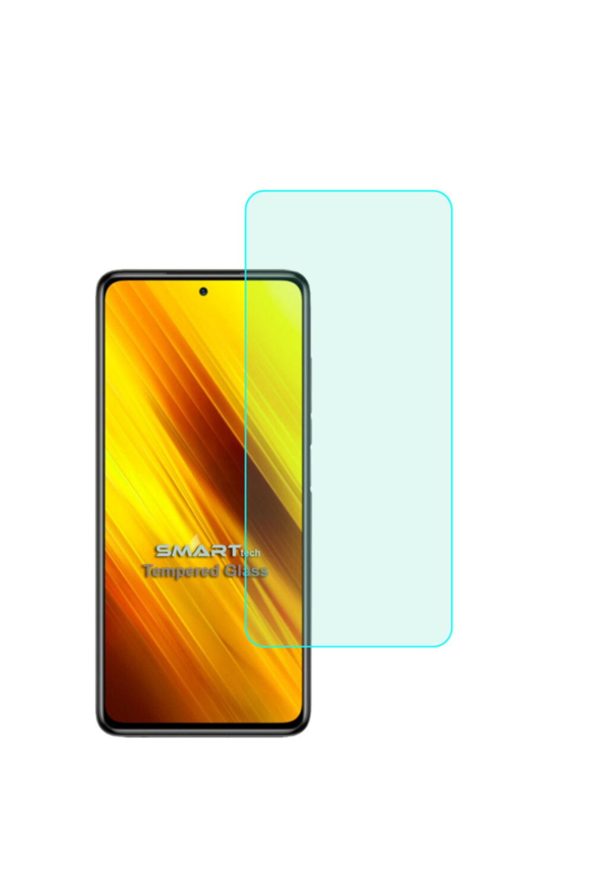 Poco X3 Temperli Kırılmaz Cam Ekran Koruyucu 2