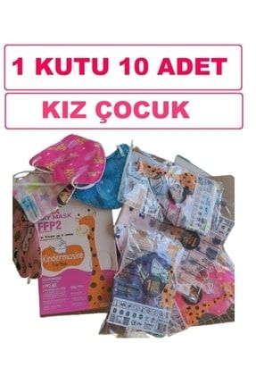 10'lu Kutu Çocuk N95 Maske Ffp2 Maske 10lu Kutu ffp2/n95 KIZ çocuk 10lu kutu karışık