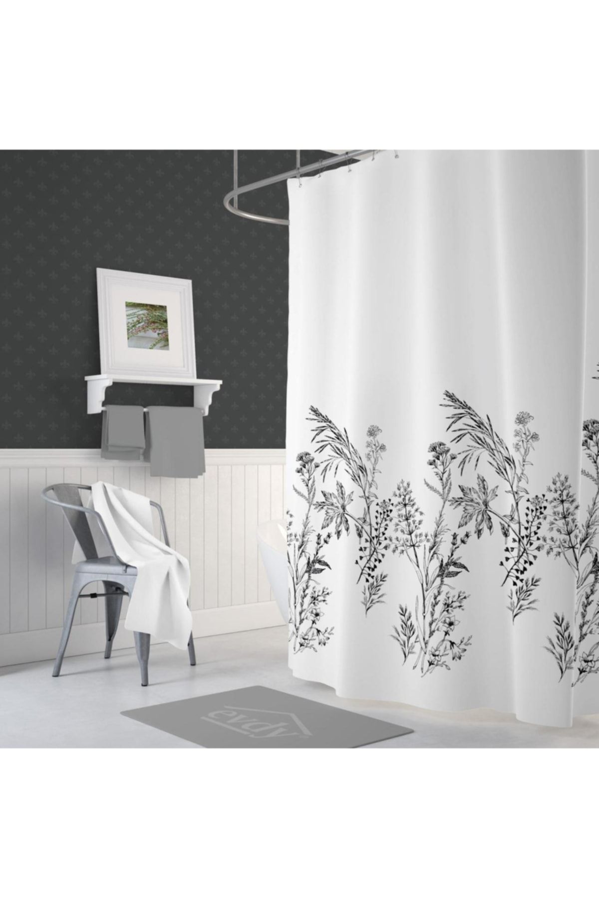 Evdy Perdeau De Dus Baie Cu Aripi Duble 2x100x200cm - 100 x 200