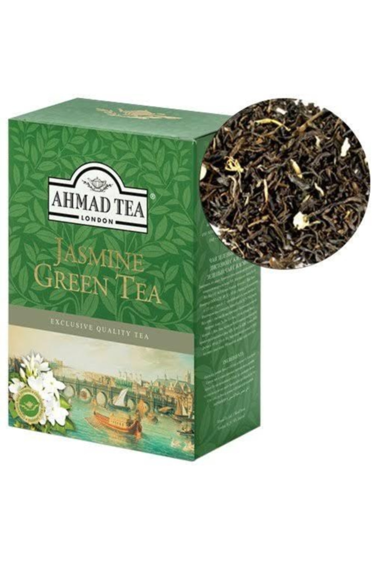 Ahmad Tea Jasmine Green Tea - Yaseminli Yeşil Çay 100 gram Dökme